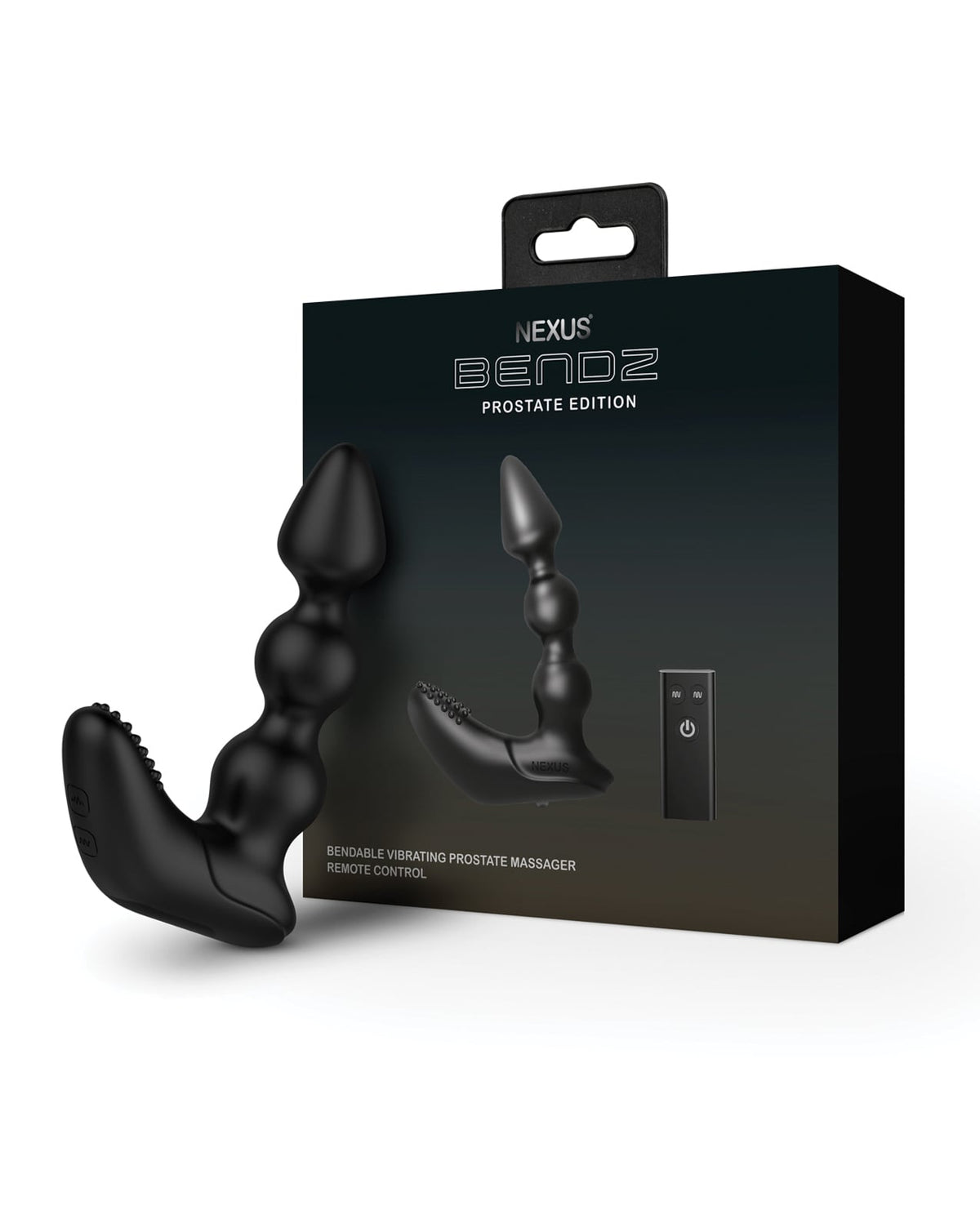 Nexus Bendz Bendable Prostate & Perineum Massager – Black
