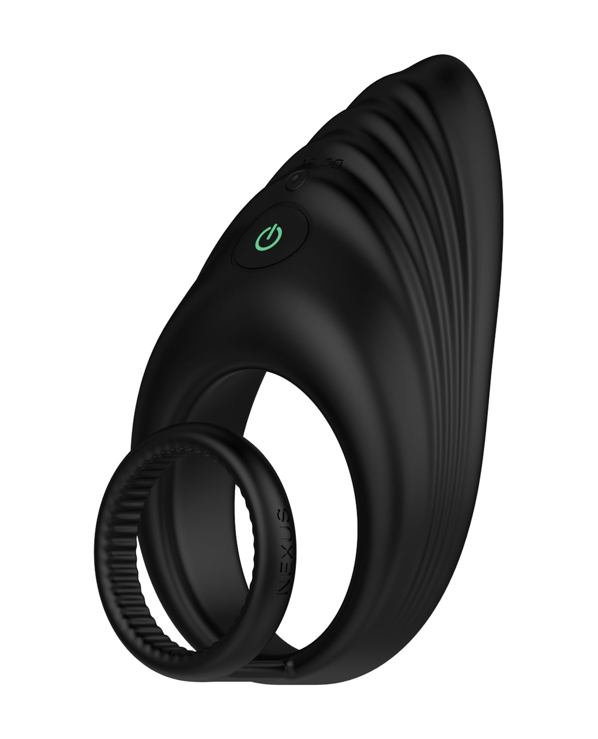 Nexus Enhance Vibrating Cock & Ball Ring – Black – view 3