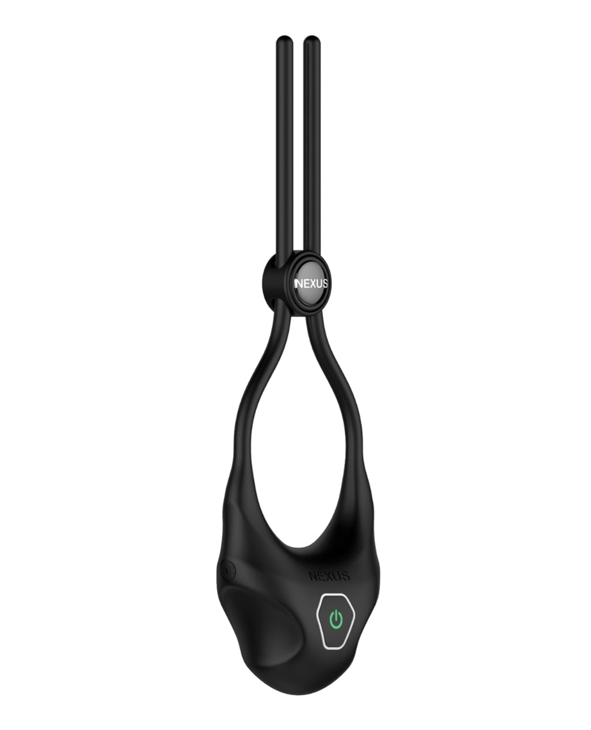 Nexus Forge Adjustable Vibrating Lasso Ring – Black – view 5