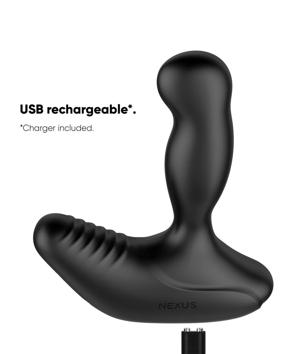Nexus Revo Stealth App-Enabled Prostate Massager – Black – view 4