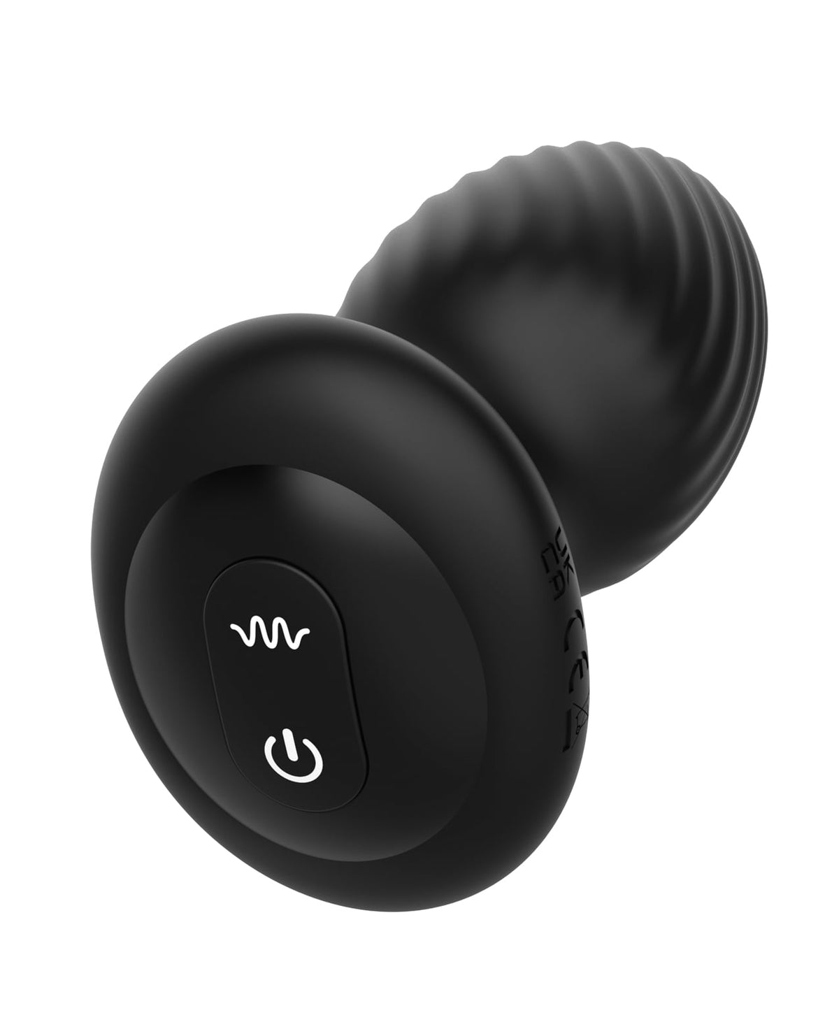 Nexus Tornado Rotating & Vibrating Plug with Remote – Black – Large – view 4