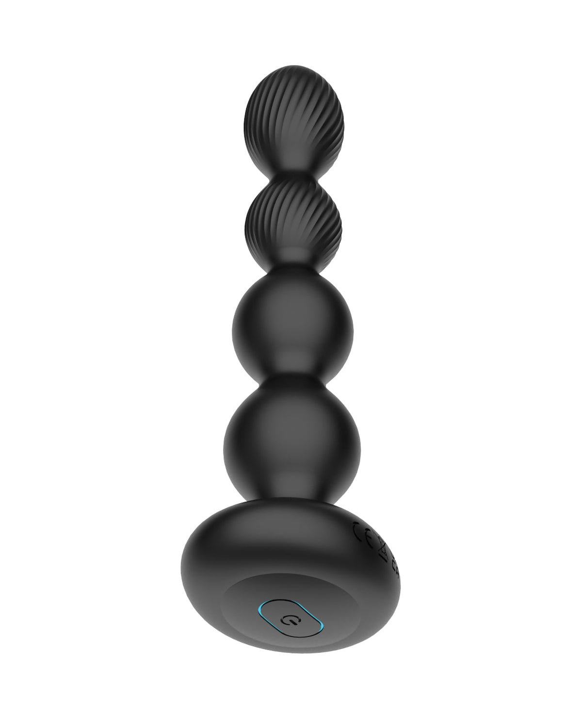 Nexus Tornado Probe Rotating & Vibrating Anal Beads – Black – view 3