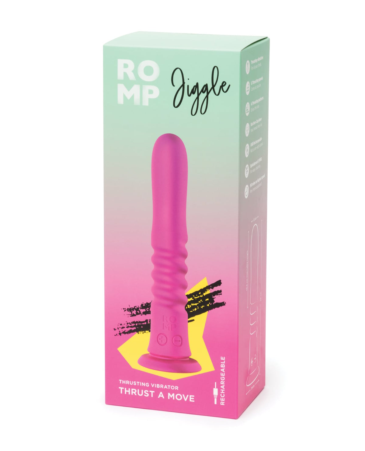 ROMP Jiggle Thrusting Vibrator