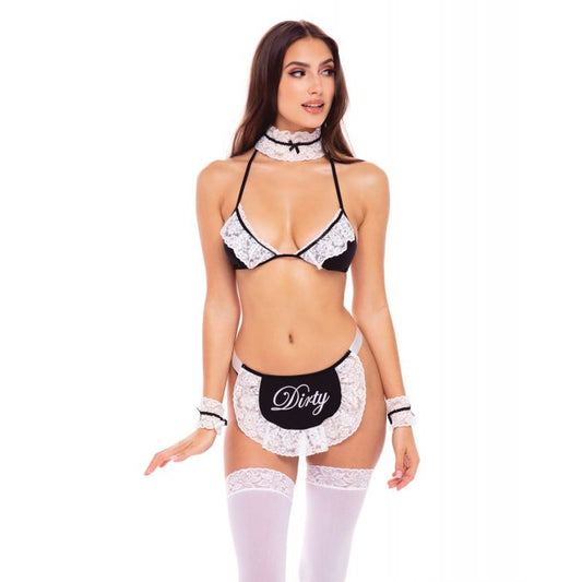 Maid At Your Service Black O/S sexy Halloween lingerie