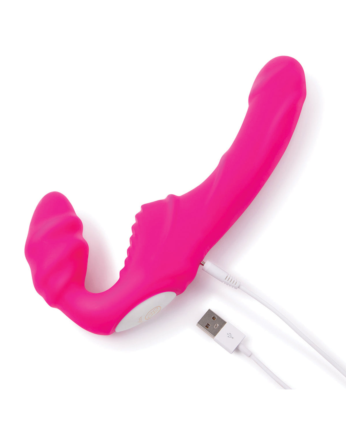 Together Strapless Remote Control Strap-On Vibrator – view 5