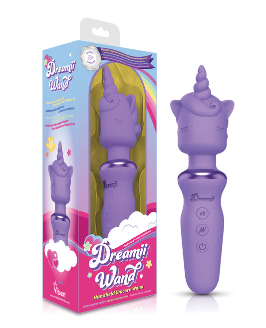 Dreamii Unicorn Wand Massager – Lilac Whirl