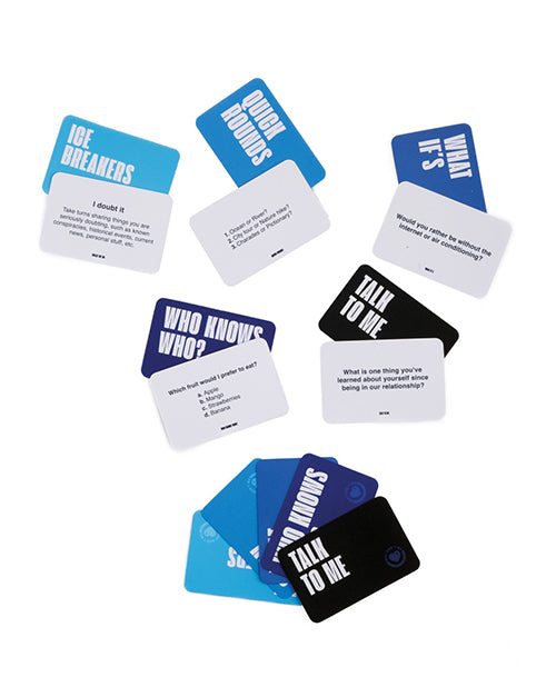 Talk For Hours card game question examples