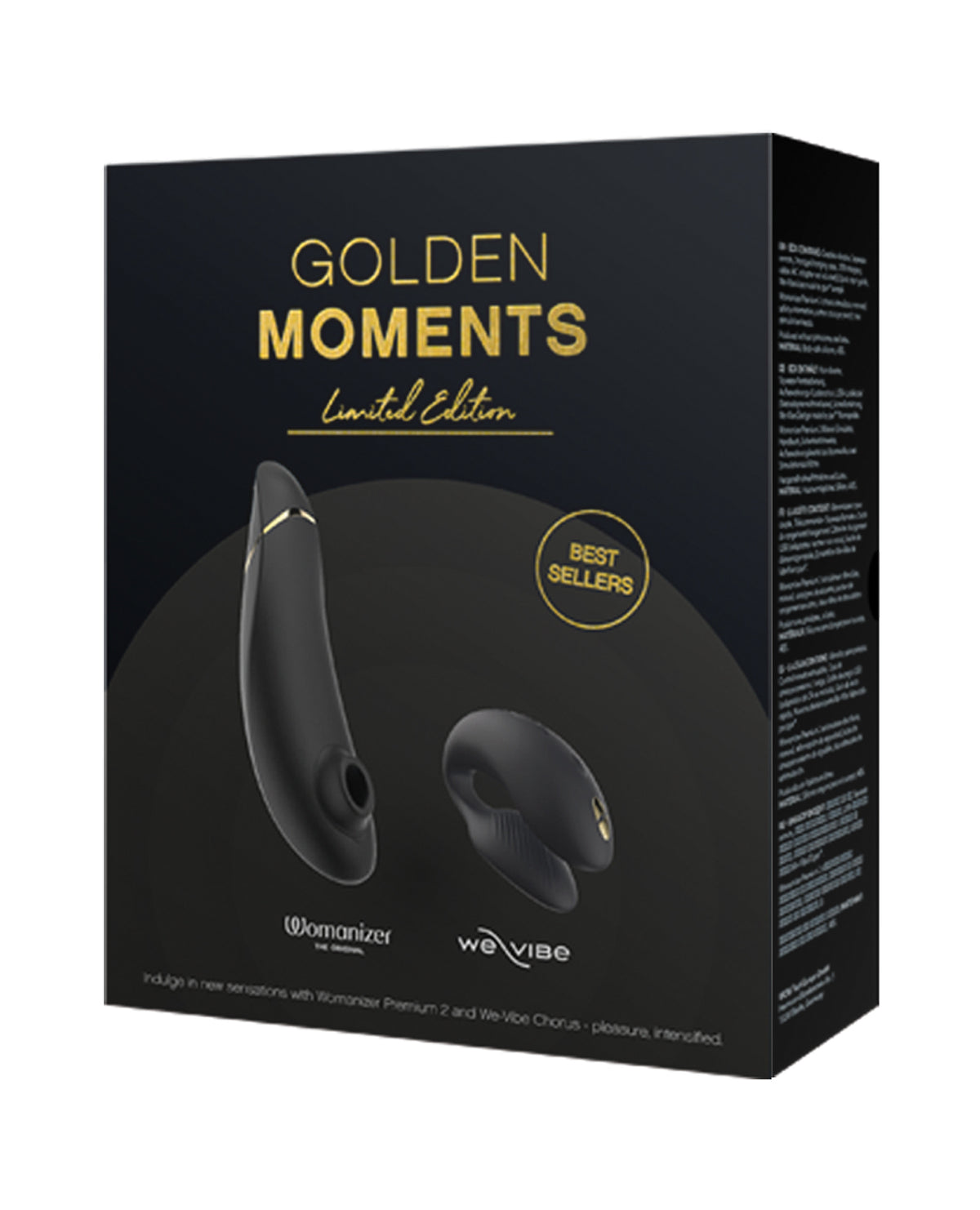 We-Vibe Chorus & Womanizer Premium 2 Golden Moments Collection