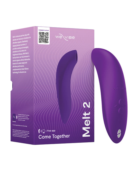 We-Vibe Melt 2 Couples Pleasure Air Stimulator – Purple