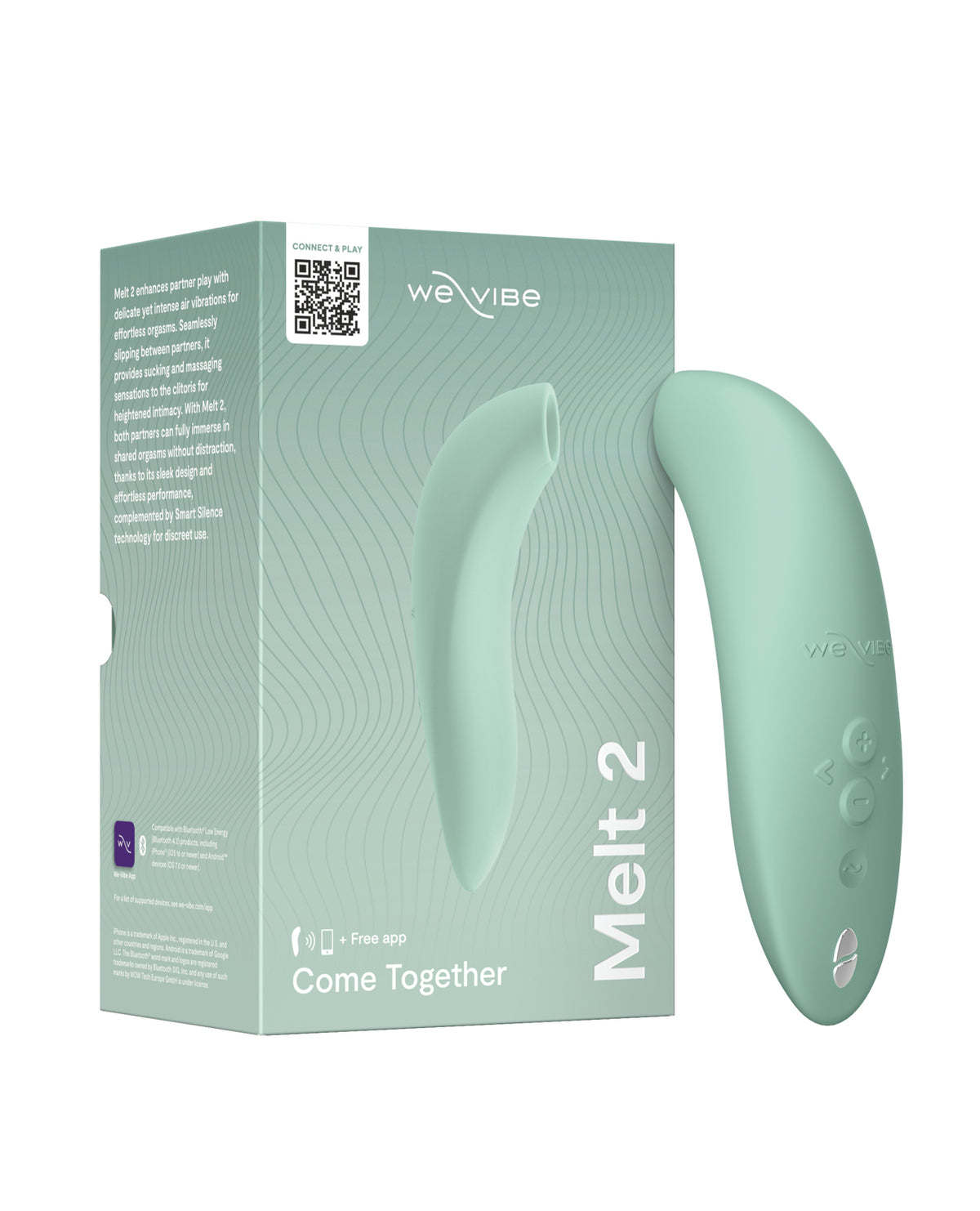 We-Vibe Melt 2 Couples Pleasure Air Stimulator – Sage