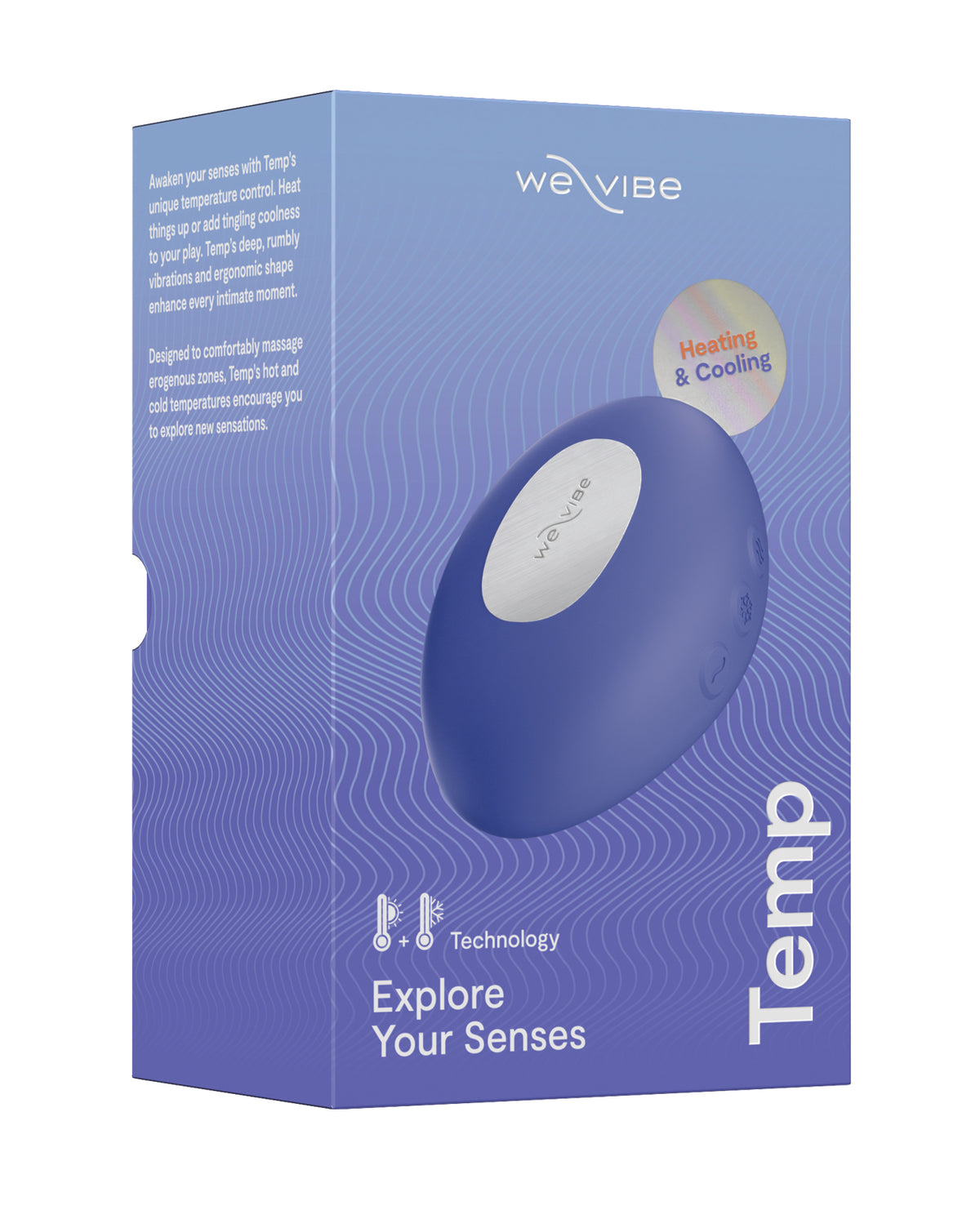 We-Vibe Temp Heating & Cooling Vibrator – Lavender Blue