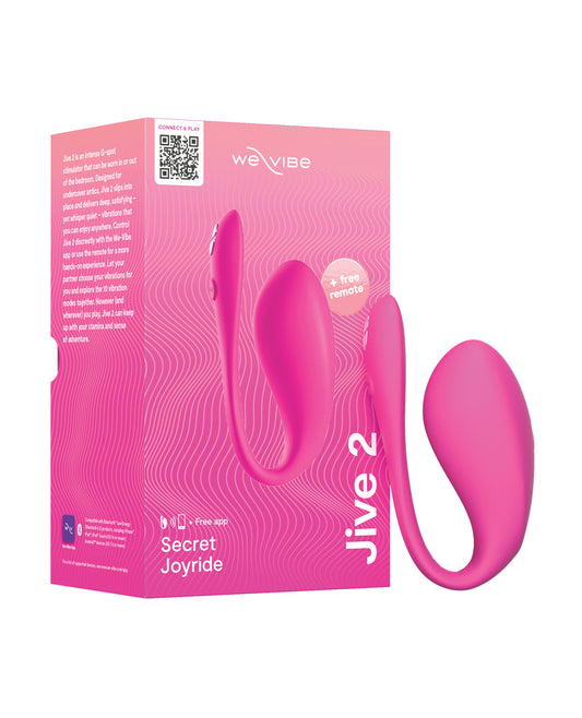 We-Vibe Jive 2 Wearable G-Spot Vibrator – Electric Pink