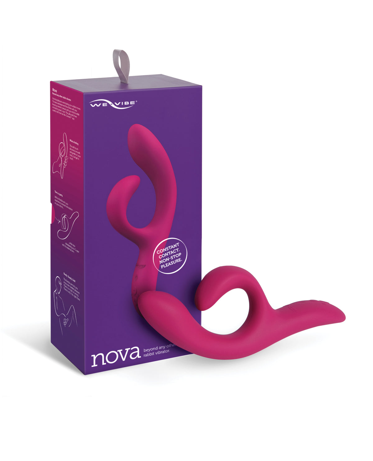 We-Vibe Nova 2 Flexible Rabbit Vibrator – Fuchsia
