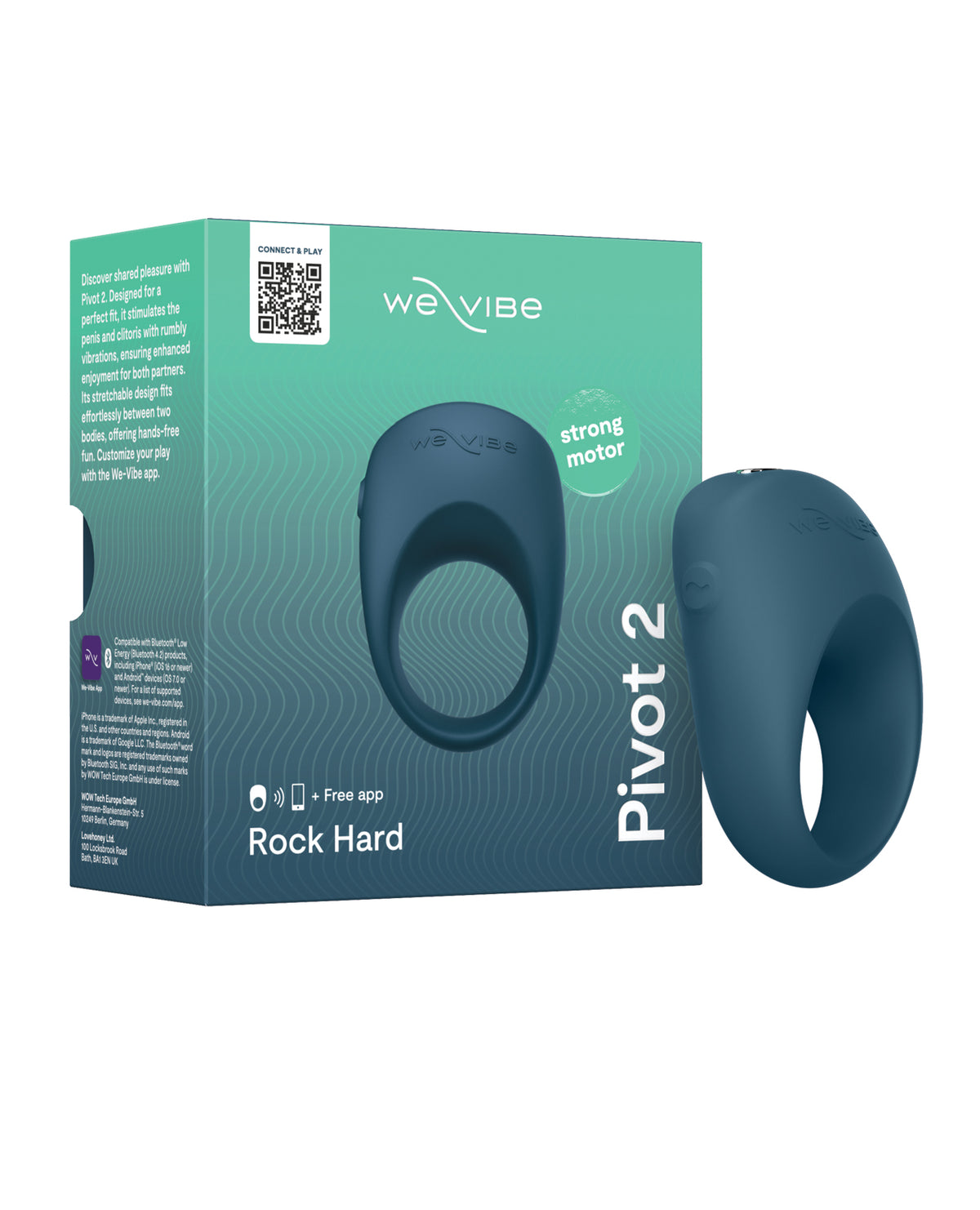 We-Vibe Pivot 2 Vibrating Ring – Slate