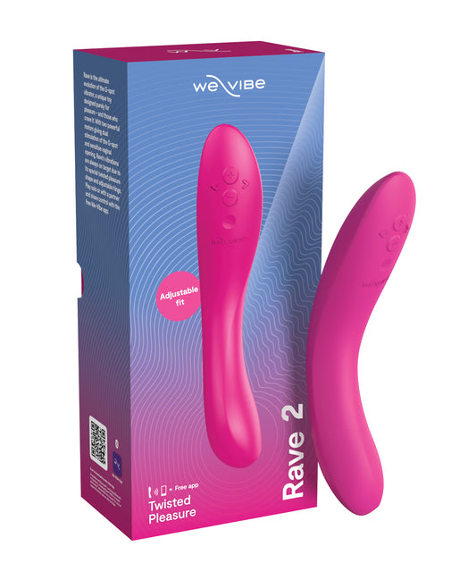We-Vibe Rave 2 G-Spot Vibrator – Fuchsia