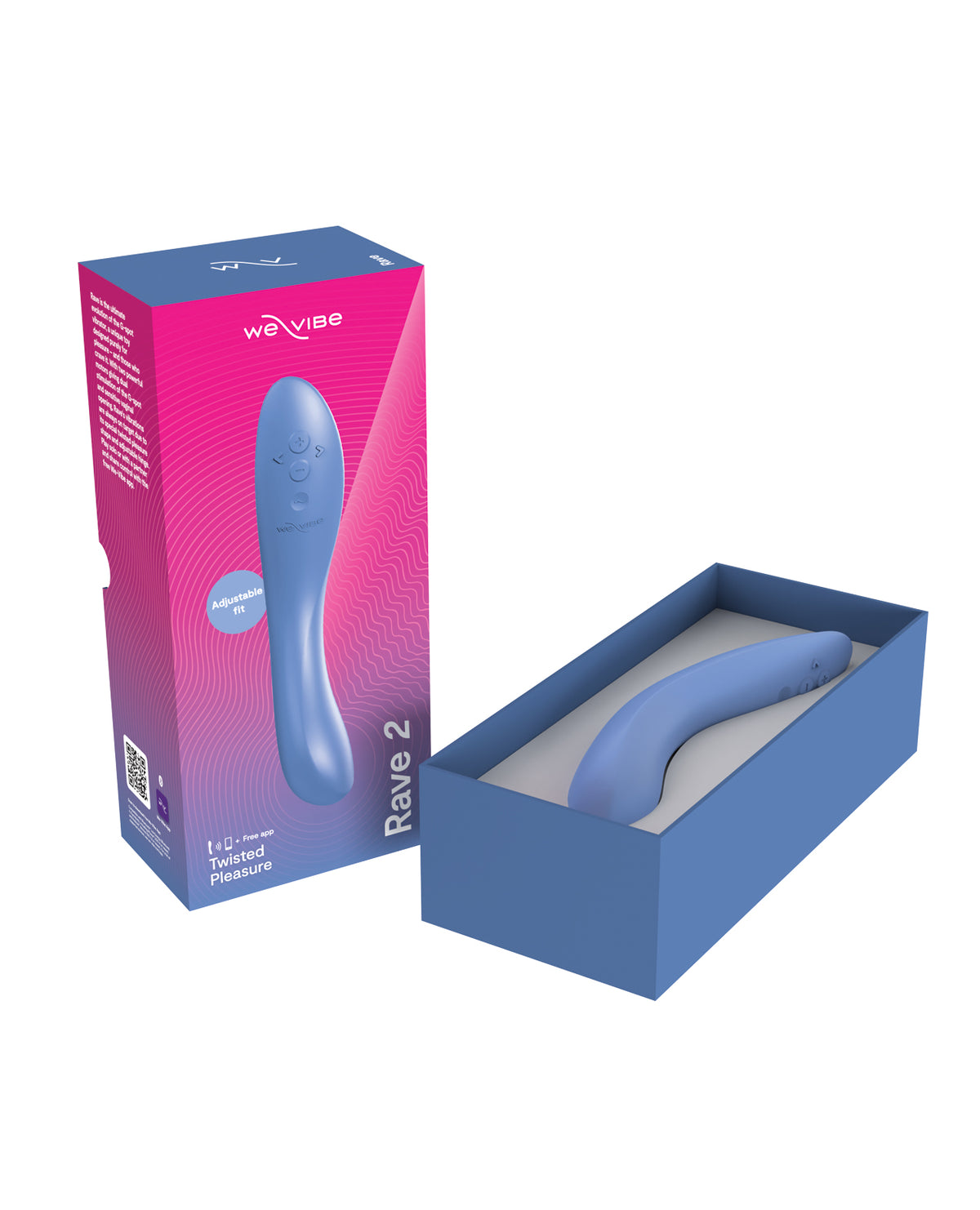 We-Vibe Rave 2 G-Spot Vibrator – Blue – view 2