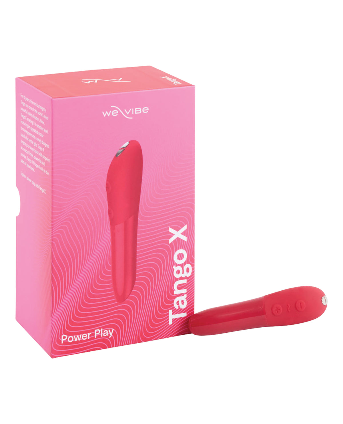 We-Vibe Tango X Bullet Vibrator – Cherry Red