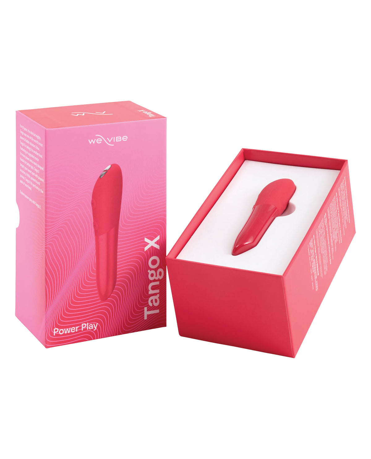 We-Vibe Tango X Bullet Vibrator – Cherry Red – view 2
