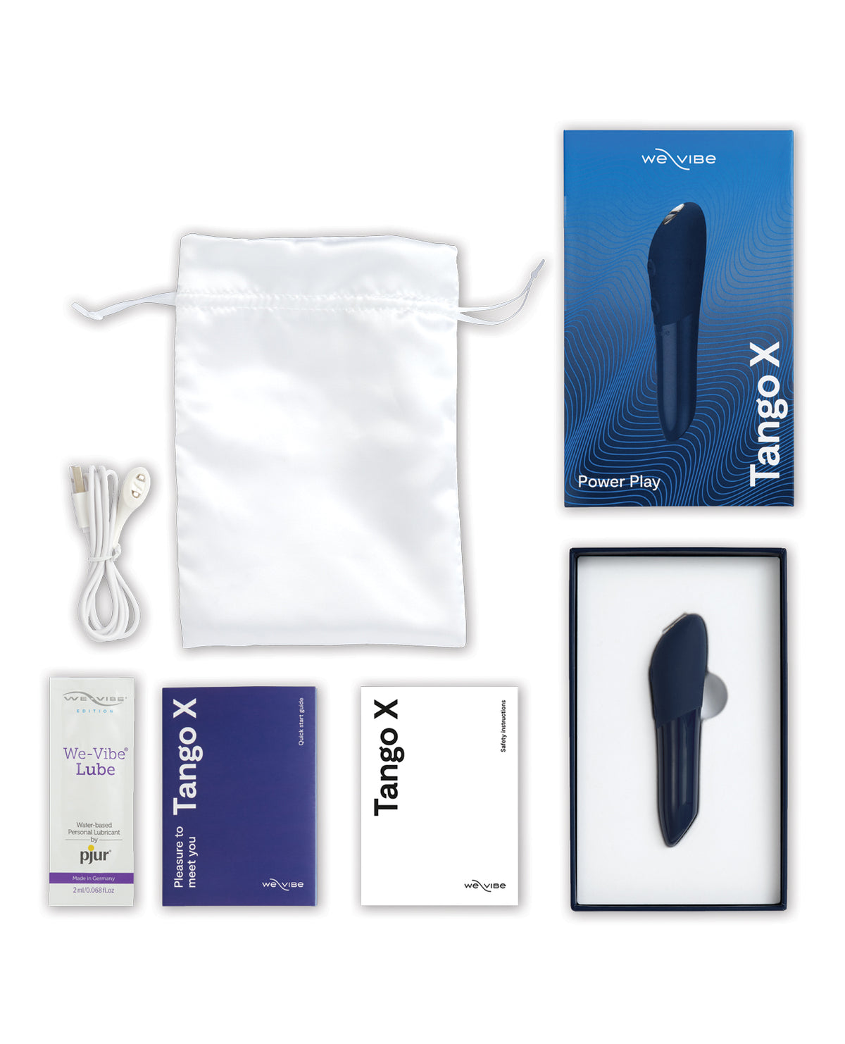 We-Vibe Tango X Bullet Vibrator – Midnight Blue – view 5