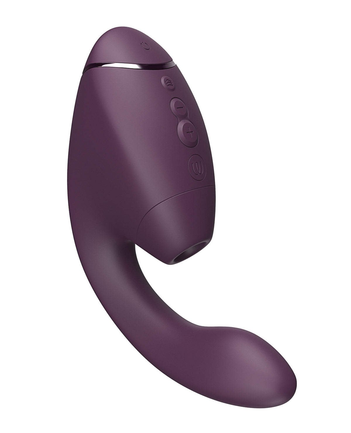 Womanizer Next Duo 3D Pleasure Air Rabbit Vibrator – Dark Purple – view 2
