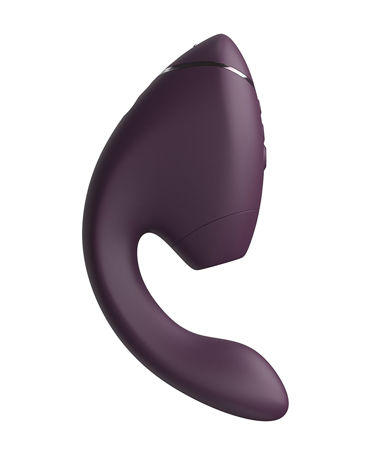 Womanizer Next Duo 3D Pleasure Air Rabbit Vibrator – Dark Purple – view 3