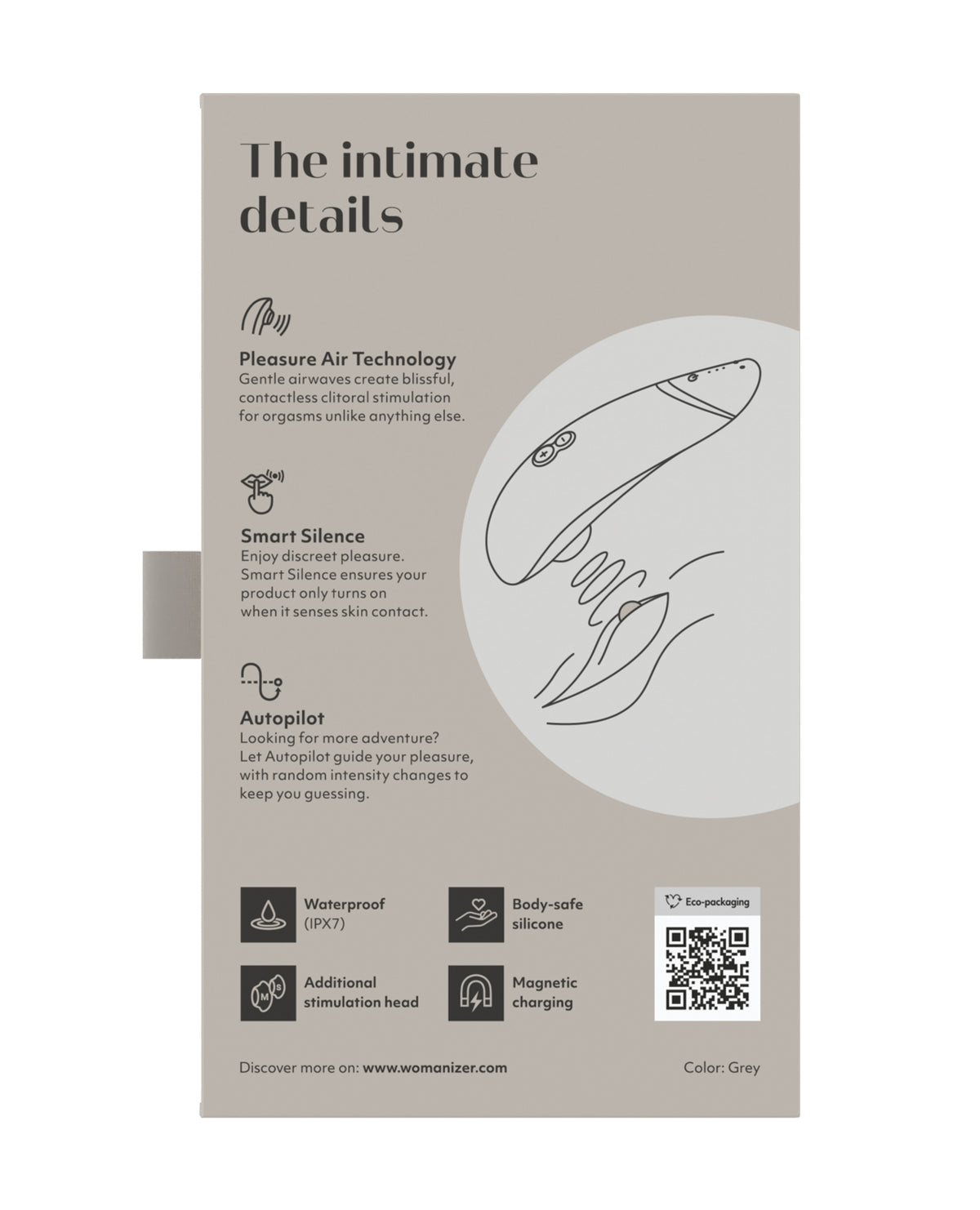 Womanizer Premium 2 – Gray