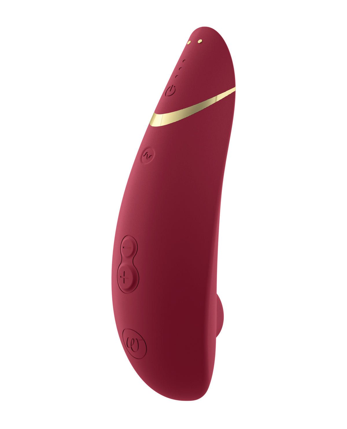Womanizer Premium 2 Pleasure Air Stimulator – Bordeaux – view 4