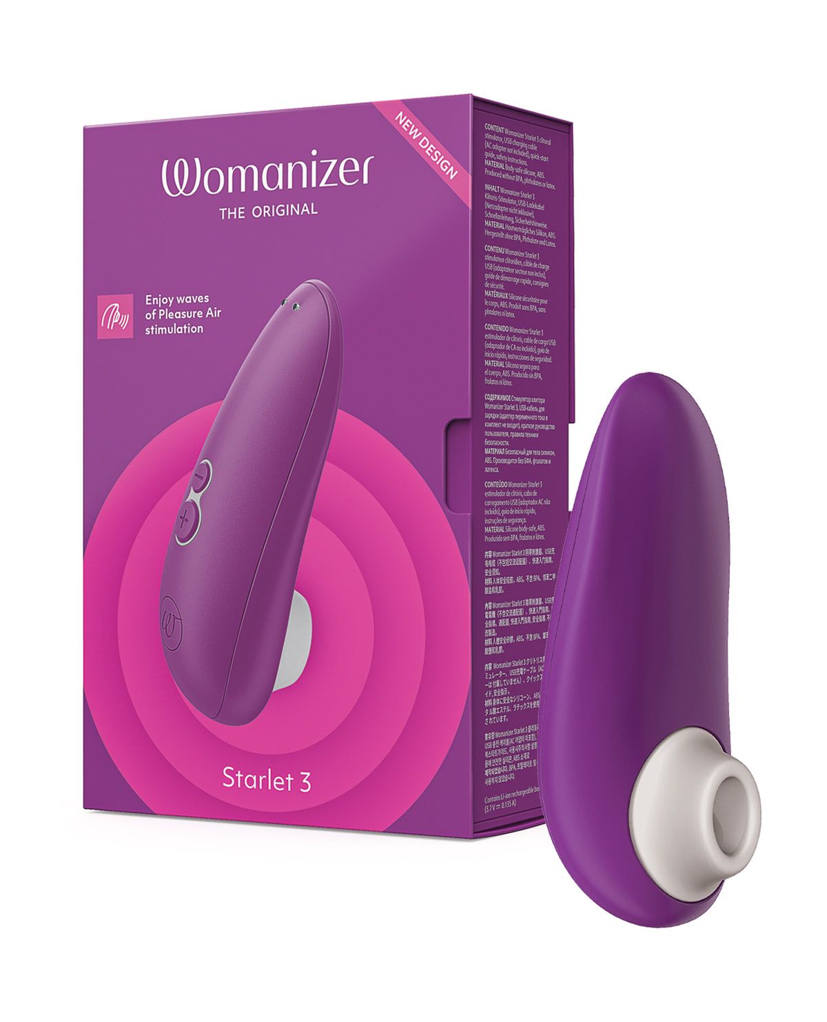 Womanizer Starlet 3 Pleasure Air Stimulator – Violet