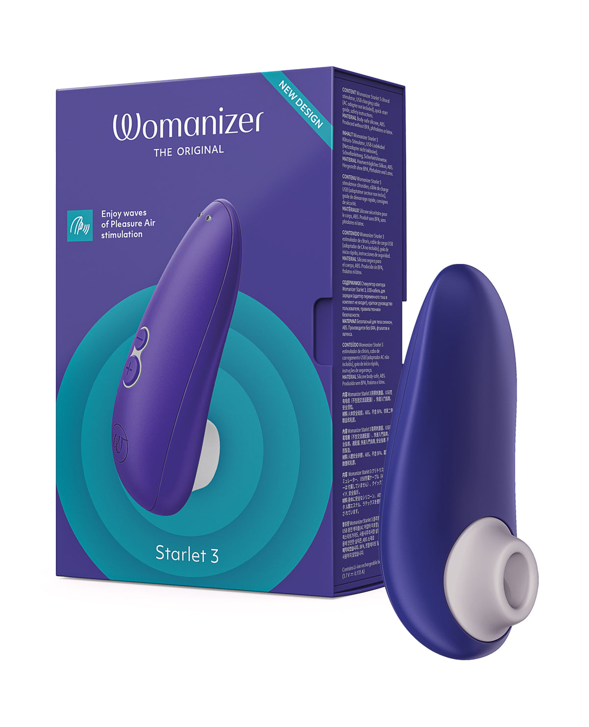 Womanizer Starlet 3 Pleasure Air Stimulator – Indigo