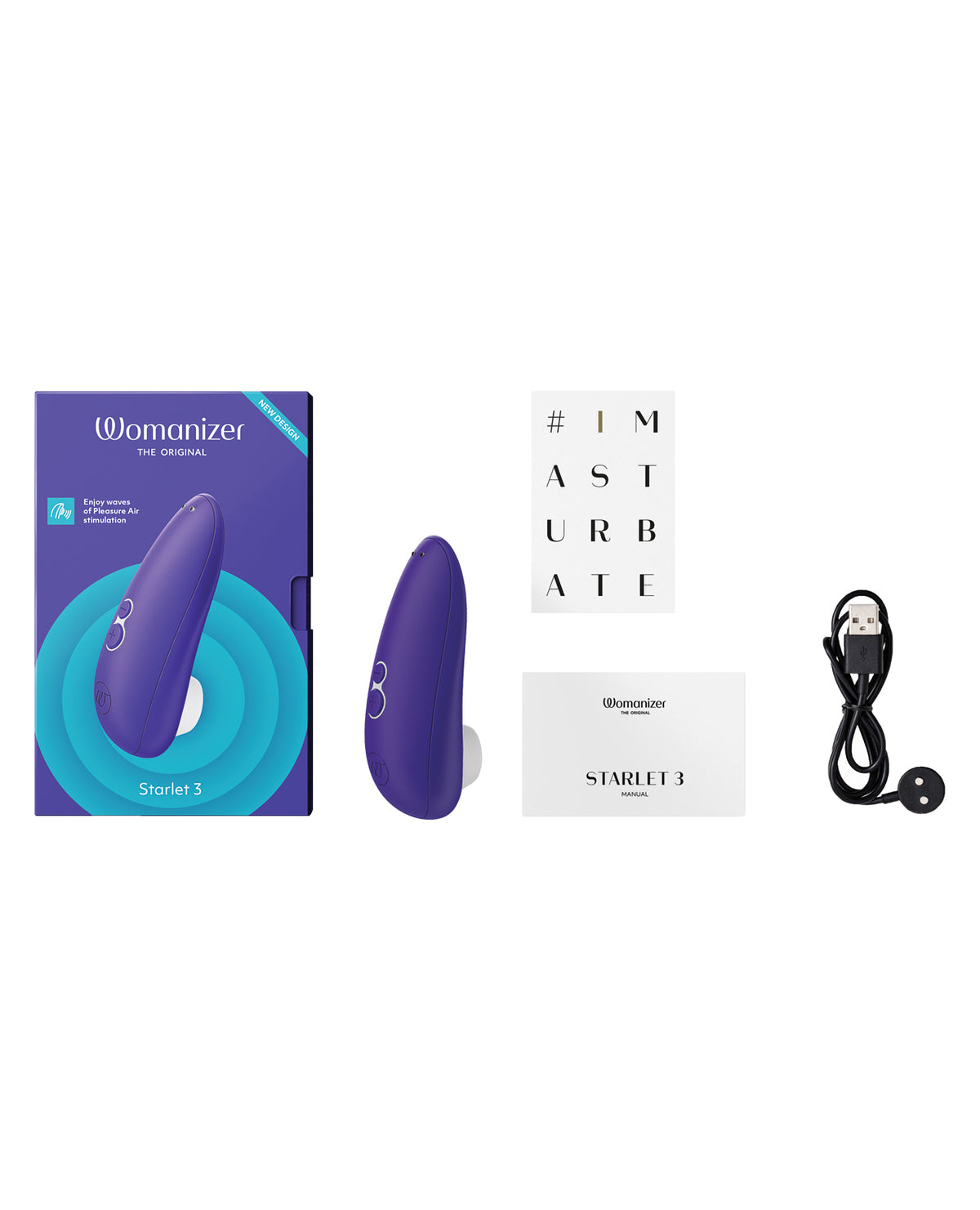 Womanizer Starlet 3 Pleasure Air Stimulator – Indigo – view 5