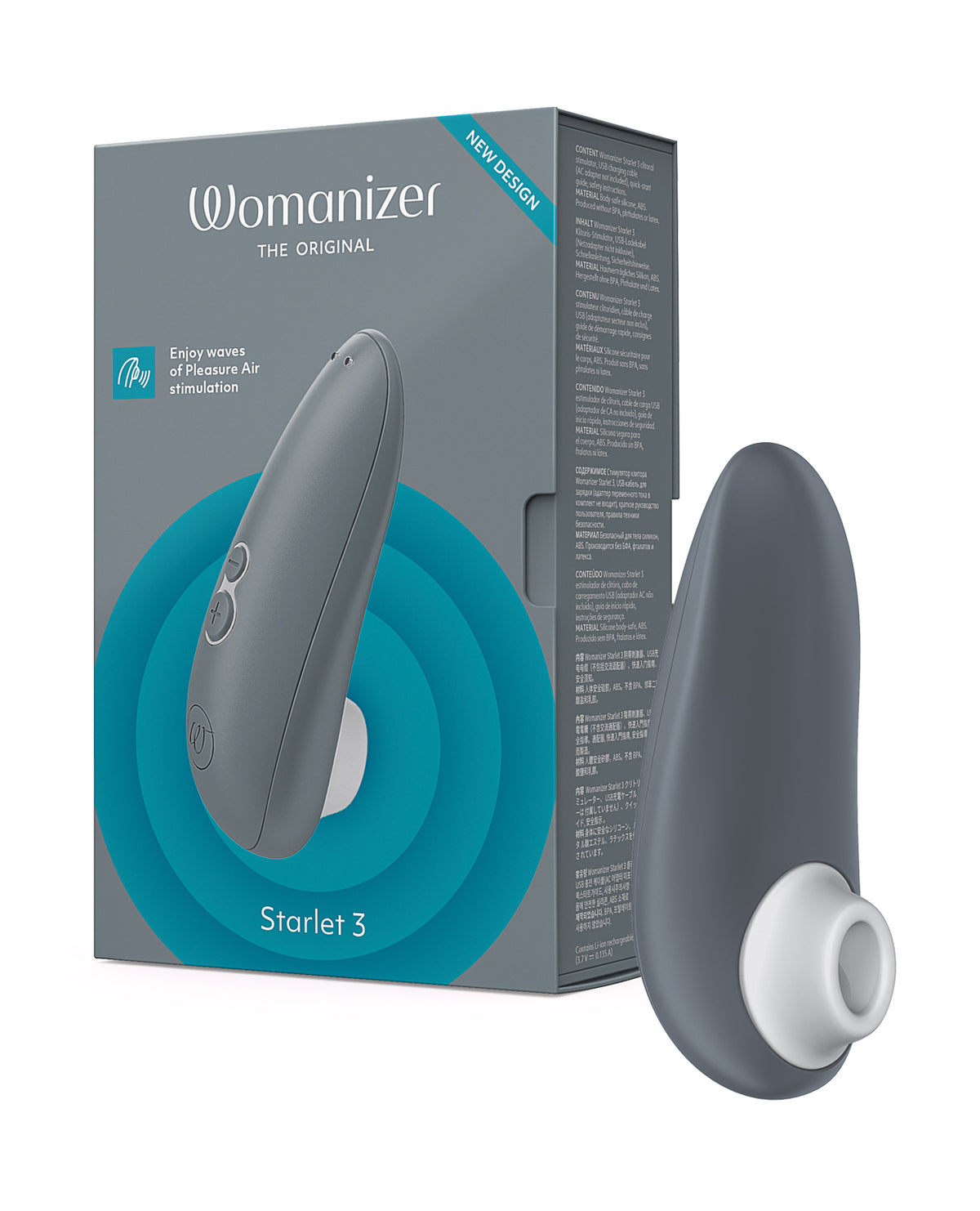 Womanizer Starlet 3 Pleasure Air Stimulator – Gray