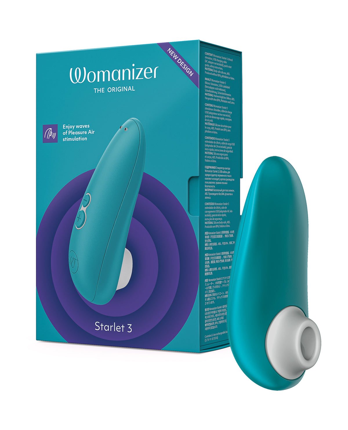 Womanizer Starlet 3 Pleasure Air Stimulator – Turquoise