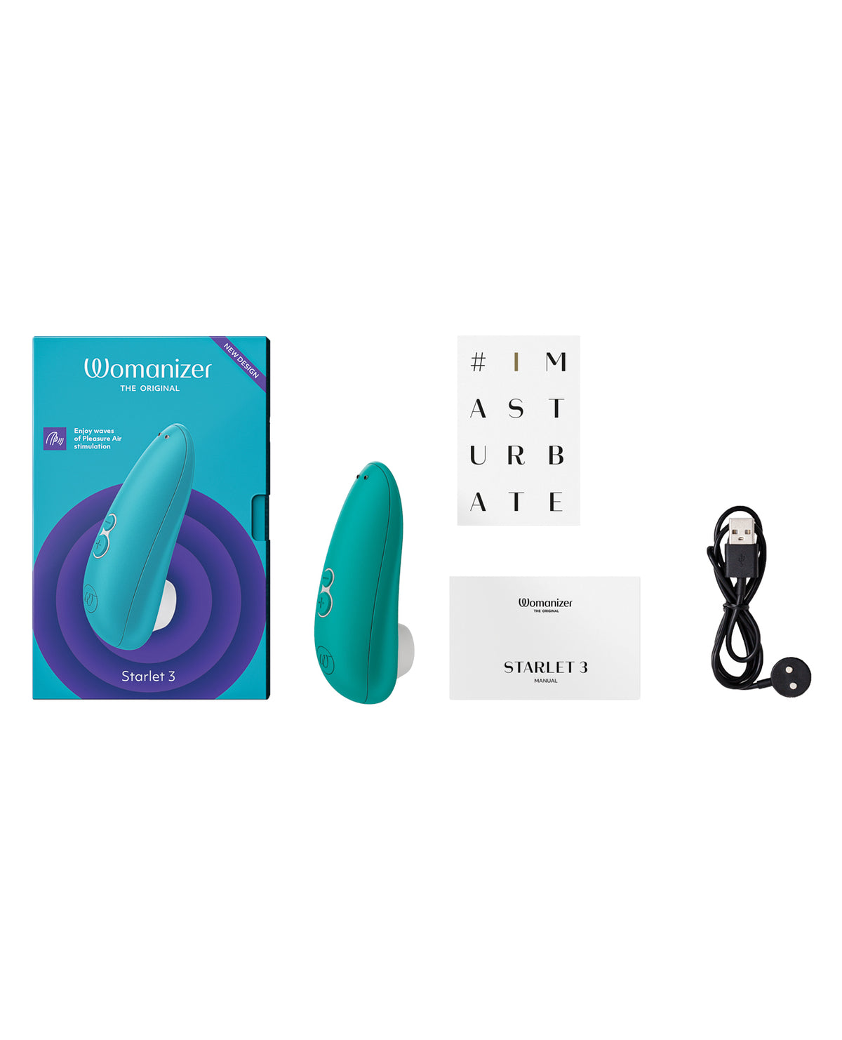 Womanizer Starlet 3 Pleasure Air Stimulator – Turquoise – view 5