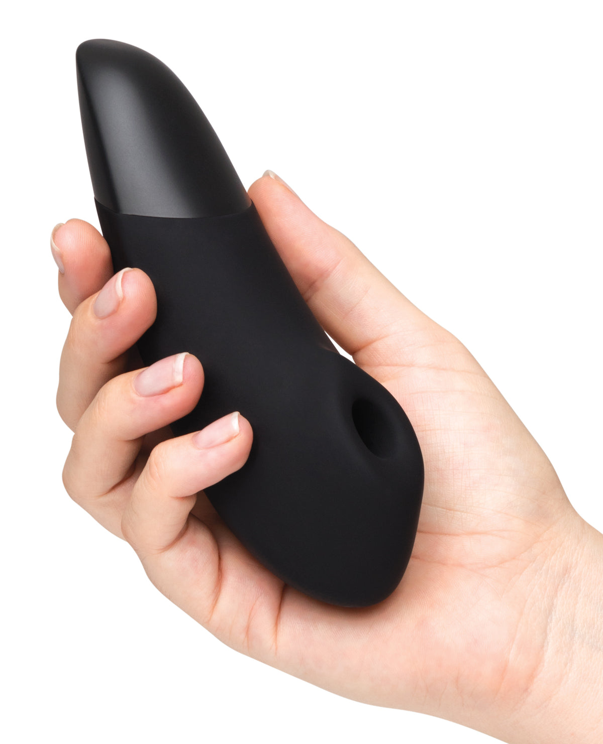 Womanizer Enhance Pleasure Air Clitoral Vibrator – Black – view 5