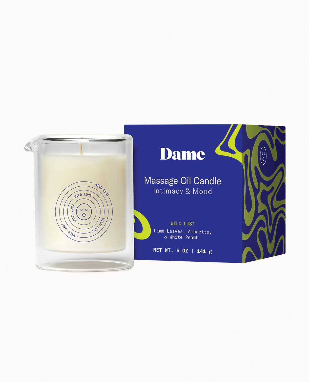 Dame massage oil candle – Wild Lust