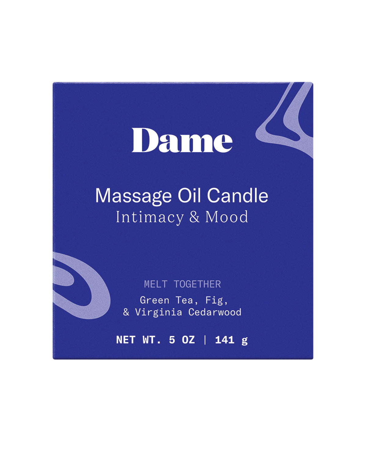 Dame massage oil candle – Melt Together (view 2)