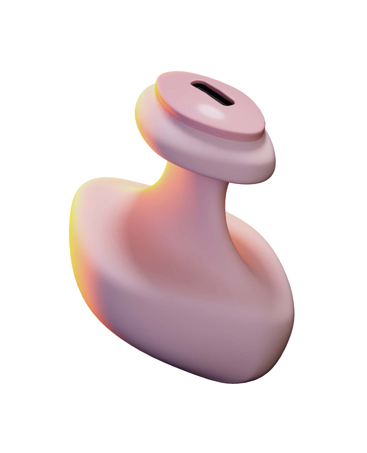 Dame Fin 2.0 finger vibrator in Quartz (view 3)