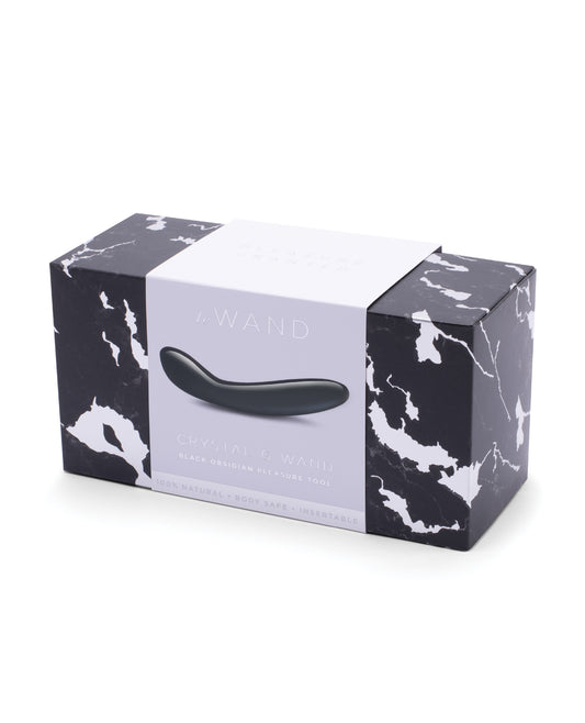 Le Wand Crystal G-Wand in black obsidian