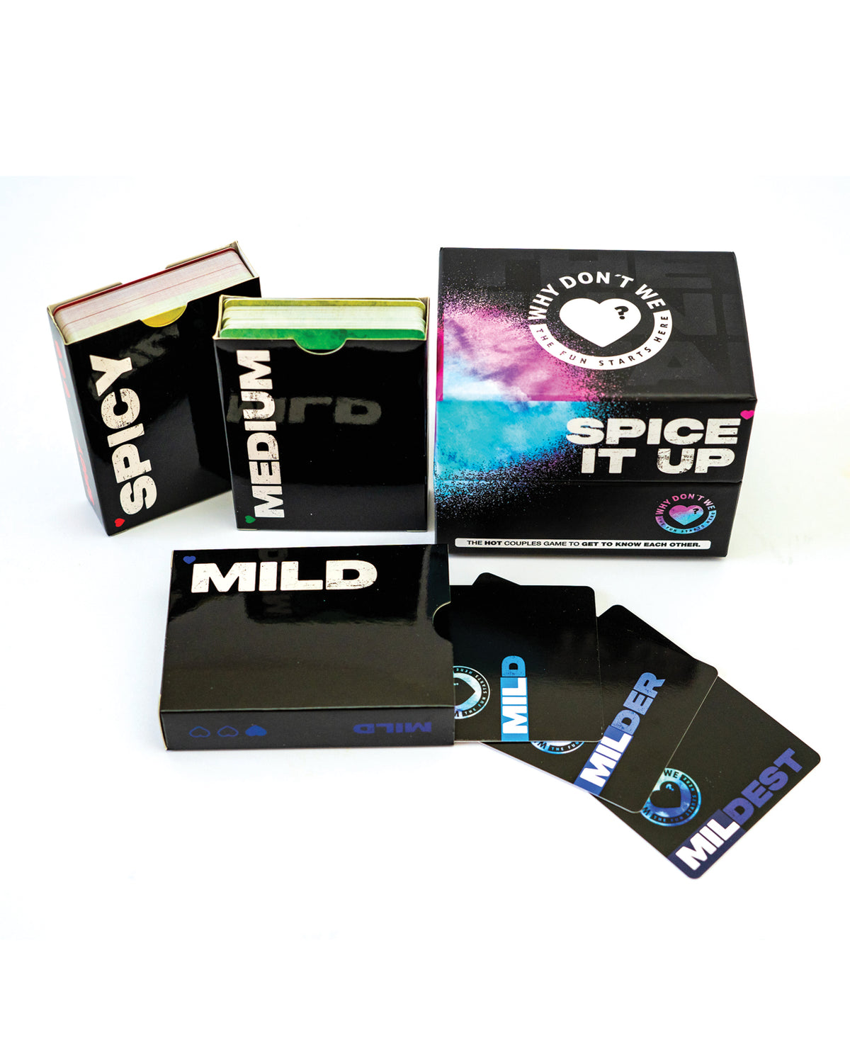 Spice It Up 150-card couples game box (view 3)