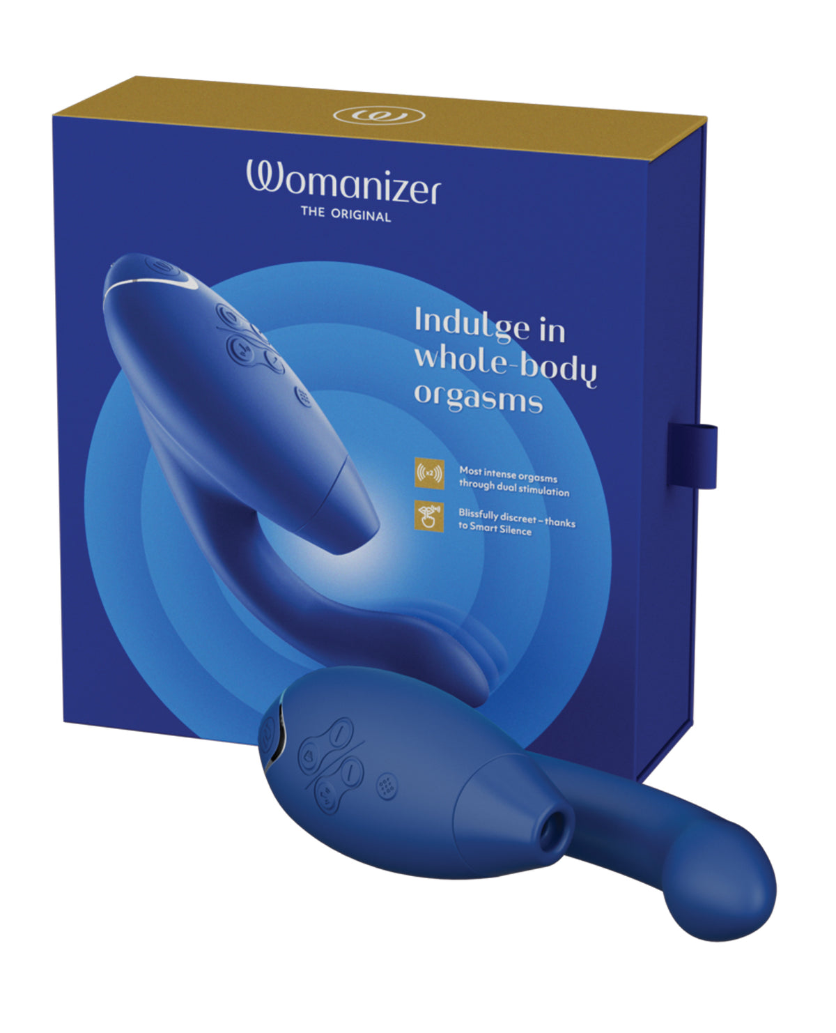 Womanizer Duo 2 Pleasure Air rabbit vibrator – Blueberry