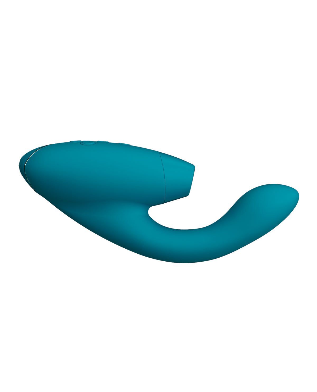 Womanizer Duo 2 Pleasure Air rabbit vibrator – Petrol (view 3)