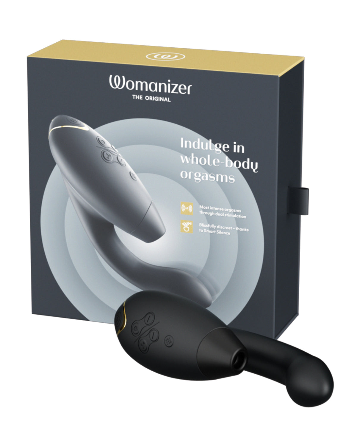 Womanizer Duo 2 Pleasure Air rabbit vibrator – Black