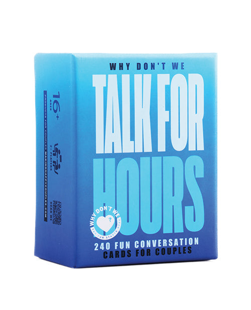Talk For Hours couples conversation card game box